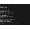 Ejemplo de la terminal de los datos recogidos