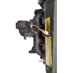 Colector de escape acero inoxidable "log style" Saab