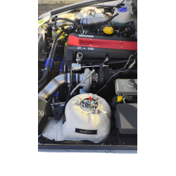 Colector de escape acero inoxidable "log style" Saab